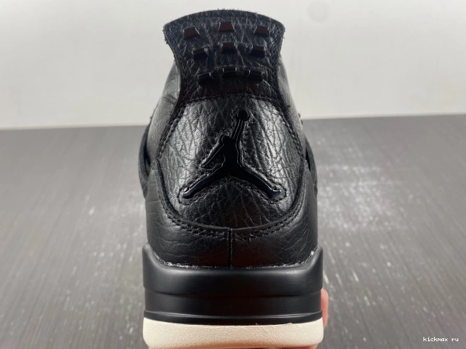 Cheap Black 4 Jordan Retro 819139-010 Pony Hair 0724